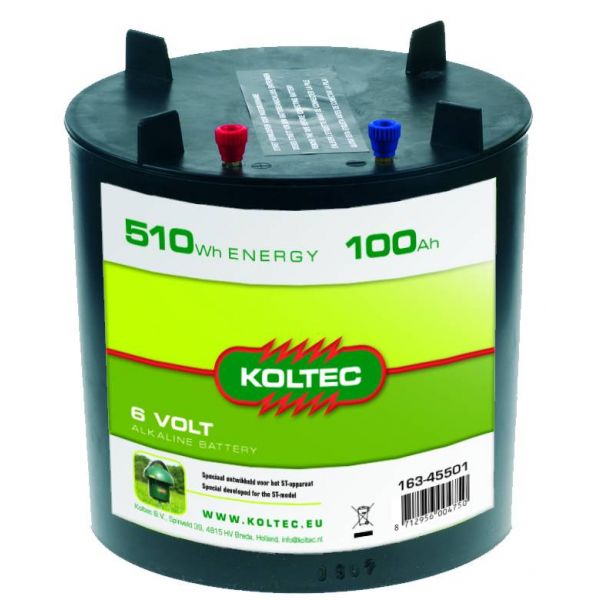 Koltec Batterij 6 volt - 100 Ah 163-45501