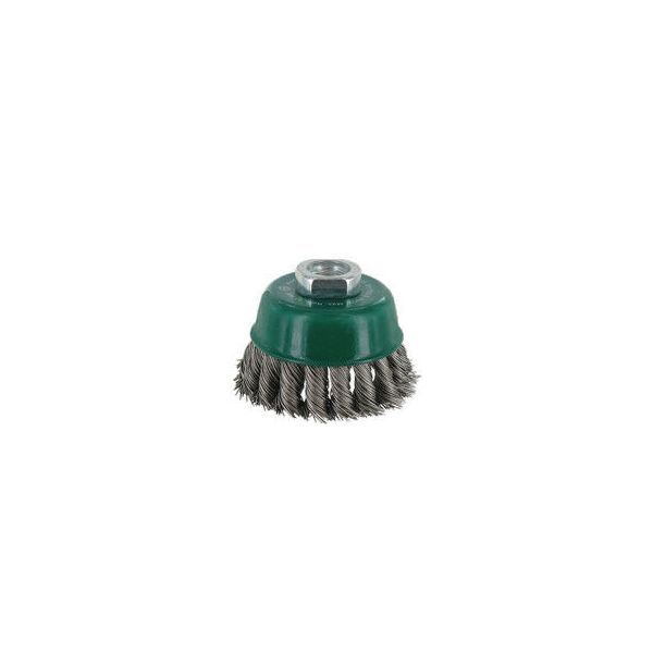 Rotec Komborstel Ø65 mm M14 - Getordeerd INOX- draad - 798.0015