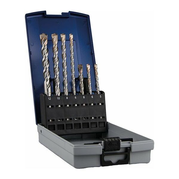 HEVU Hamerboor - steenboor SDS-plus V-Breaker (2 snijder) 7-Delig - 900.1010K