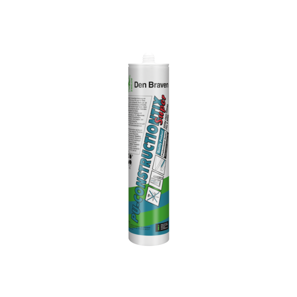 Zwaluw PU-Constructiontix lijmkit - transparant - 310 ml