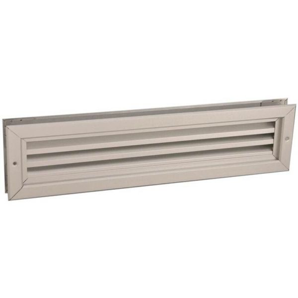 Nedco Deurventilatierooster 470x121 mm - aluminium geanodiseerd - 640.001.17