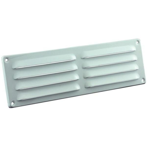 Nedco Schoepenrooster 300x90 mm - aluminium wit - 629.009.00