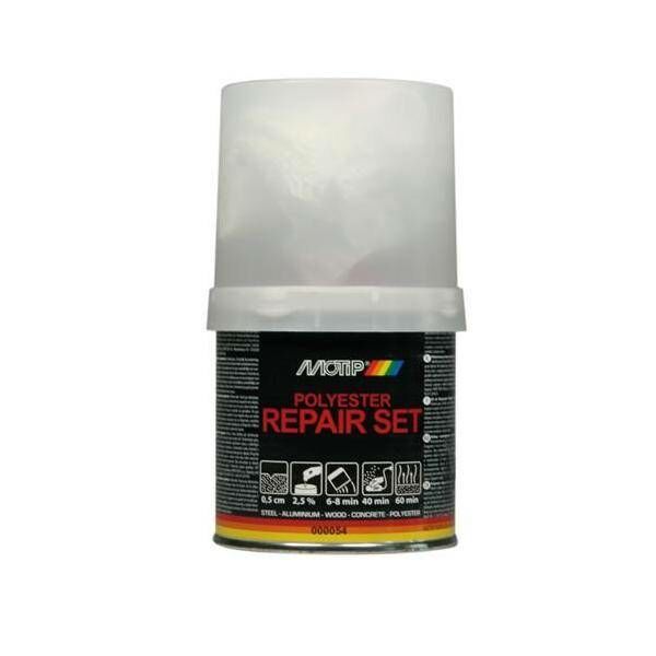 Motip Polyester reparatiekit - 250 gram - 000054