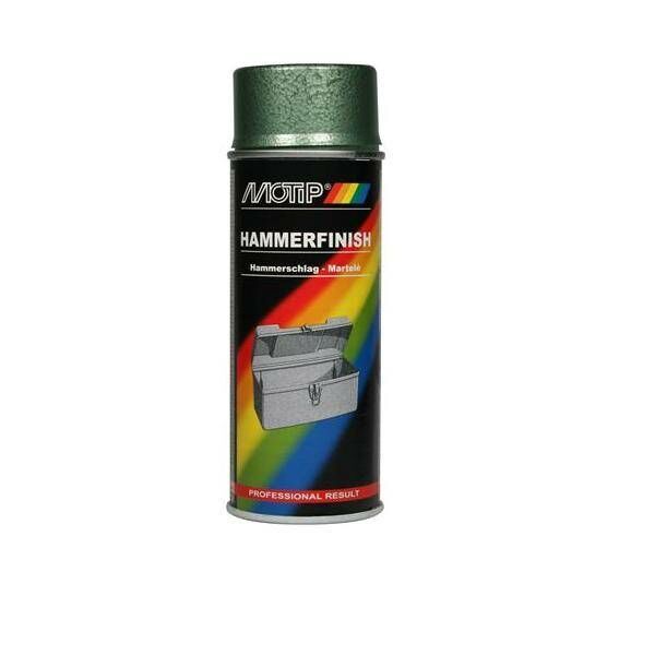 Motip Hamerslag lak - groen - 400 ml - 04012