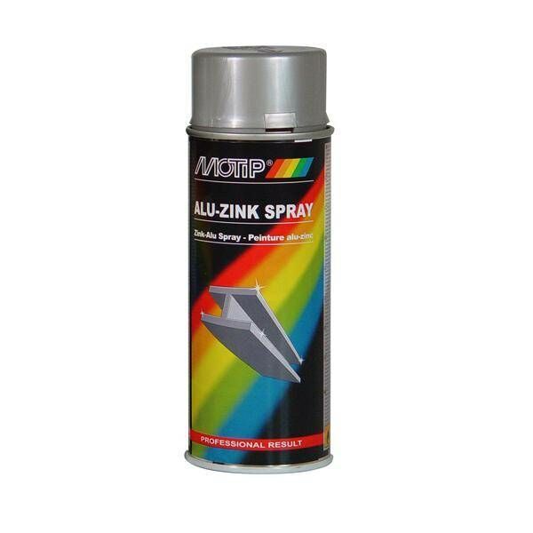 Motip Aluminium-zinkspray - zilver - 400 ml - 04059