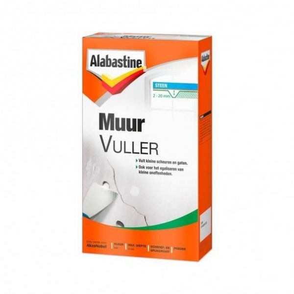 Alabastine Muurvuller - wit - 500 gram