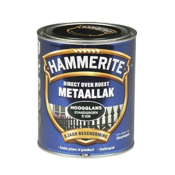 Hammerite Metaallak hoogglans S038 stand groen 750ML