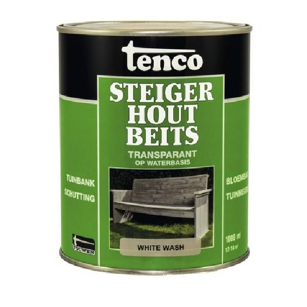 Tenco Steigerhoutbeits - white wash - 1 Liter