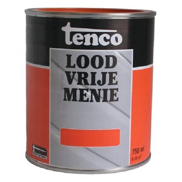 Tenco Loodvrije menie oranje - 250 ml