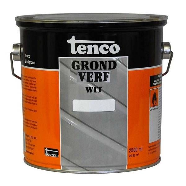 Tenco Grondverf wit - 2,5 Liter