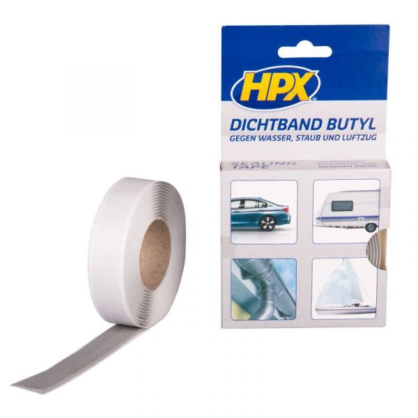 HPX Butyl Afdichtings tape - 20mm x 3 meter - BU2003