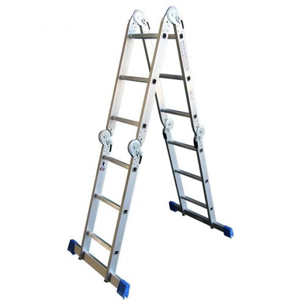 Alumexx Multi vouwladder - trap - steiger met inlegbordes - 990608997