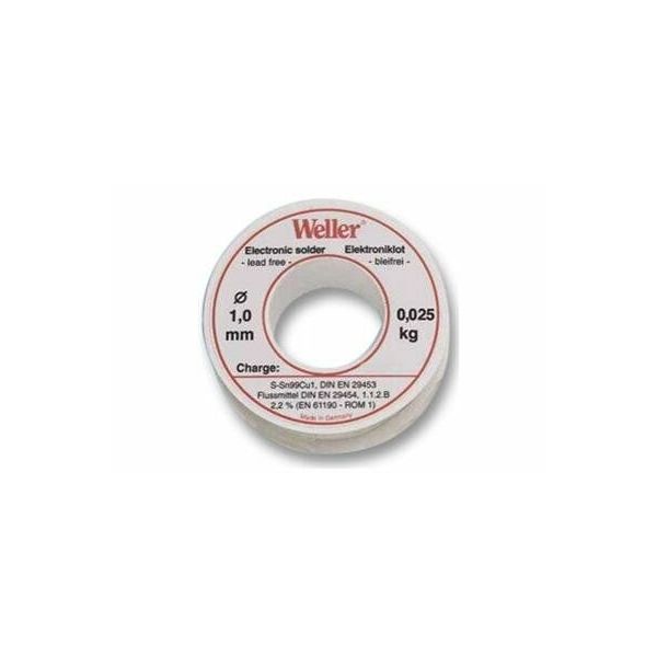 Weller EL 99/1-100 Soldeerloodvrij - 1 mm 100 gram - T0054025199