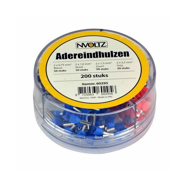 Ratio Adereindhulzen assortimentsdoos twin - 200-delig - 60295