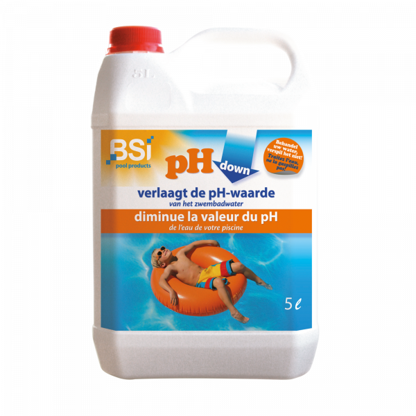 BSI pH down liquid - vloeibaar verlager - 5 liter - 6258