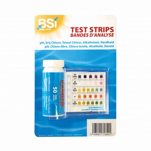 BSI Test strips voor 5 metingen - 50 stuks - 6401