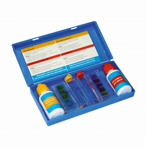 BSI Test kit (pH+CI testflesjes) voor zwembadwater - 6395