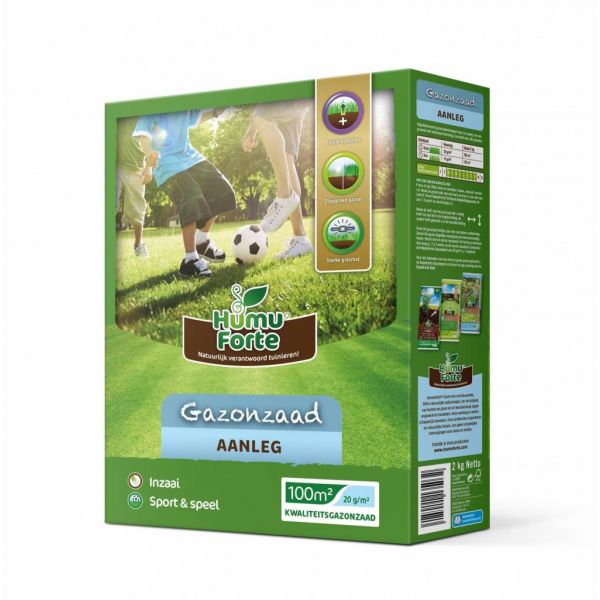 HumuForte Gazonzaad - graszaad - sport & speel - 800 - 2000 gram