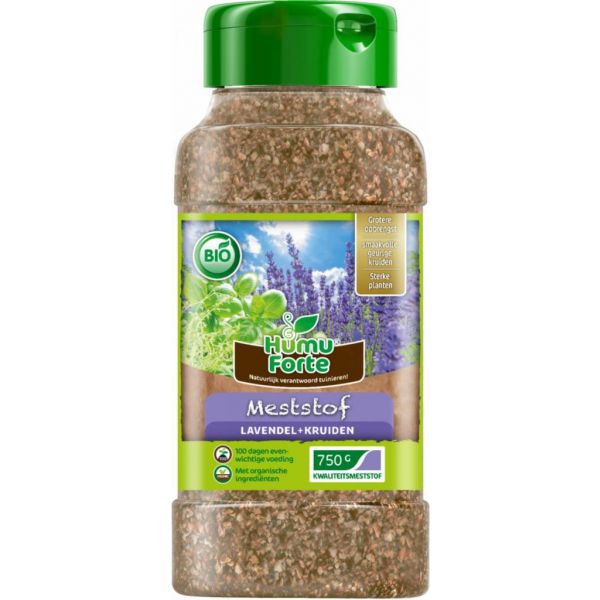 HumuForte BIO Meststof lavendel + kruiden - 750 gram - HF75MLK