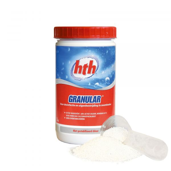 HTH Snelwerkende chloor granulaat - 1 kg - 00363