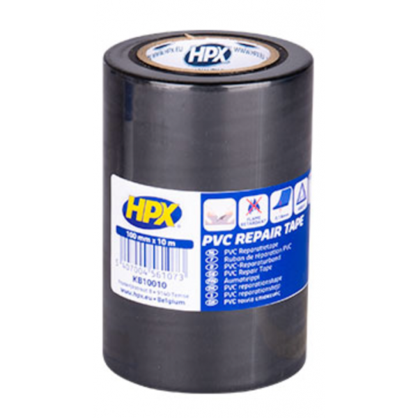 HPX 6900 Agritape / isolatietape - 100 mm x 10 meter - zwart - KB10010