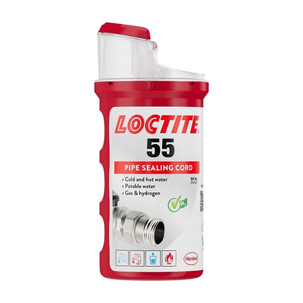 Loctite® 55 schroefdraadafdichtingskoord - 160 meter - wit