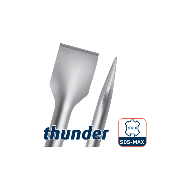 HEVU Spadebeitel Thunder SDS-max 50x380 mm - 215.1215