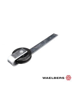 Waelbers Hangrol met poly-wiel - 75 mm - 2 stuks - 620121.41