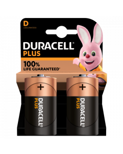 Duracell Plus Power D - 1.5V - 2 stuks