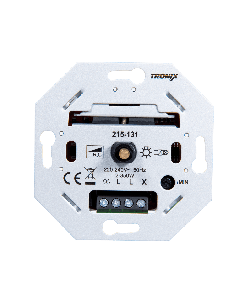 Tronix 215-131 Basiselement universele LED druk/ draaidimmer - trailing edge - 2W ~ 350W