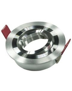 Tronix 148-553 Inbouwspot rond - kantelbaar - aluminium