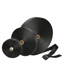 MA Boomband gordel 5 cm x 25 m¹ - kunststof zwart