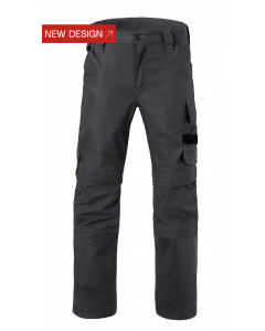 Havep 80229 Werkbroek Attitude - heren - Charcoal grijs