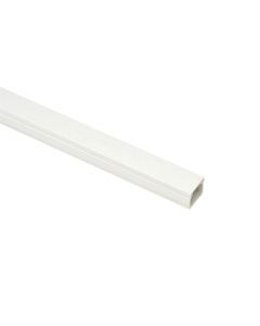 Tack Snoergoot met plakrand - 17x15 mm - 2 meter - wit