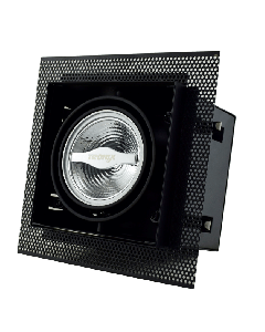 Tronix AR70 Trimless dimbare inbouwspot met lamp - zwart - 148-050