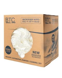 BTC line Microfiber wipes - box á 50 stuks - 3000023