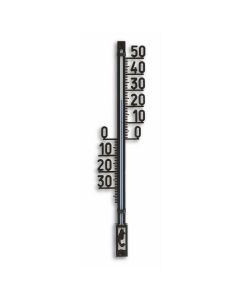 TFA Thermometer - binnen & buiten - zwart