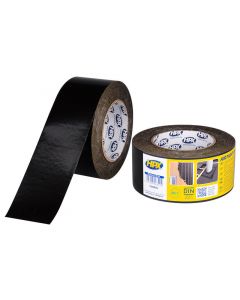 HPX Airtight UV Flexibele PE tape - 60 mm x 25 meter - zwart - US6025