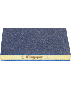 Klingspor SW 501 TR Schuurspons - 123x96x12,5 mm - korrel 180 - 351574