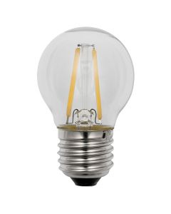 Glow LED Filament kogel - 2W-25W - E27 - 2700K G45 250LM - niet dimbaar