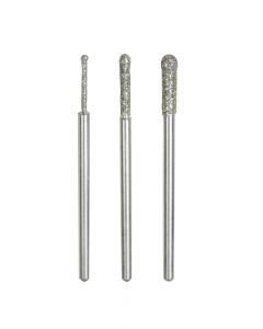 Proxxon Diamant slijpstift kogel - 1,2 mm - 2 stuks - 28230