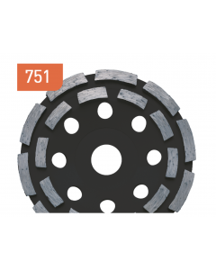 Rotec Komschijf Black-line dubbelrijig - Ø180 mm - 751.1803