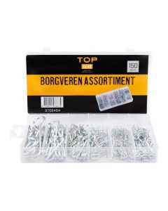 Topgear Borgveren assortiment - 150-delig