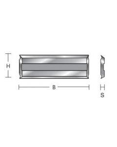 Stehle HW Keermessen - 20x5,5x1,1 mm Z=4 - L20/504RS