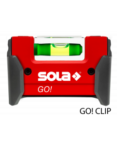 Sola GO! CLIP mini waterpas - 75x21x42 mm - 01620201