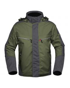 Havep 50171 Parka Jas - heren - bosbouw groen / charcoal grijs