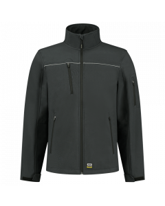 Tricorp 402006/TSJ2000 Softshell jas Luxe - donker grijs