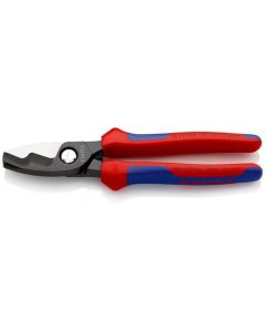 Knipex 95 12 200 Kabelschaar met dubbele snijkanten - 200 mm - gepolijste kop