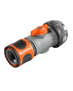 Gardena 2943-20 Slangstuk met reguleerventiel voor 19 mm (3/4") slang