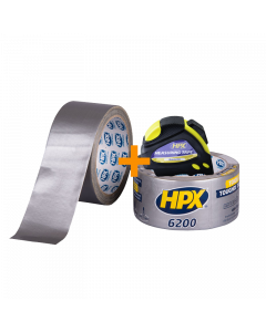 HPX 6200 Pantsertape met gratis rolmaat - 48 mm x 50 meter - CS5050R